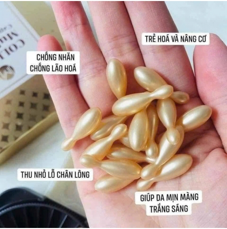 Viên tinh chất dưỡng vitamin, collagen tổng hợp AMMAS MULTI VITA 