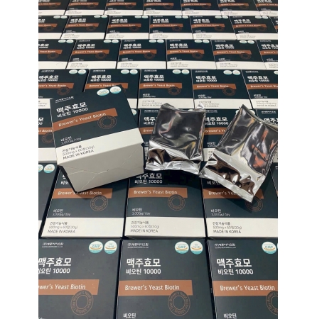 VIÊN UỐNG MỌC TÓC BIOTIN MEN BIA KHÔ SEJONG BIOPHARM 