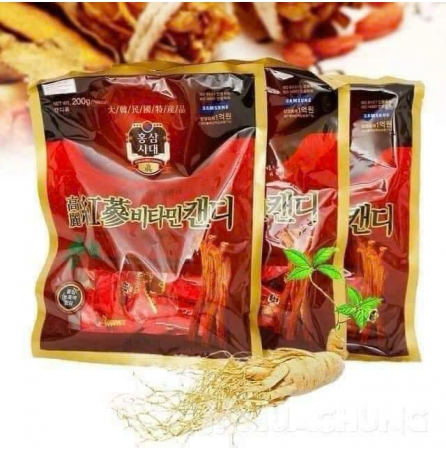 Kẹo Hồng Sâm Hàn Quốc Sidae Vitamin Candy
