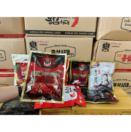 Kẹo Hồng Sâm Hàn Quốc Sidae Vitamin Candy