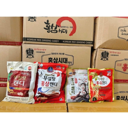 Kẹo Hồng Sâm Không Đường 365 Hàn Quốc 