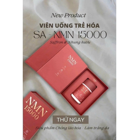 VIÊN UỐNG NMN 15000 TRẺ HÓA VÀ CHỐNG LÃO HÓA TOÀN DIỆN HÀN QUỐC